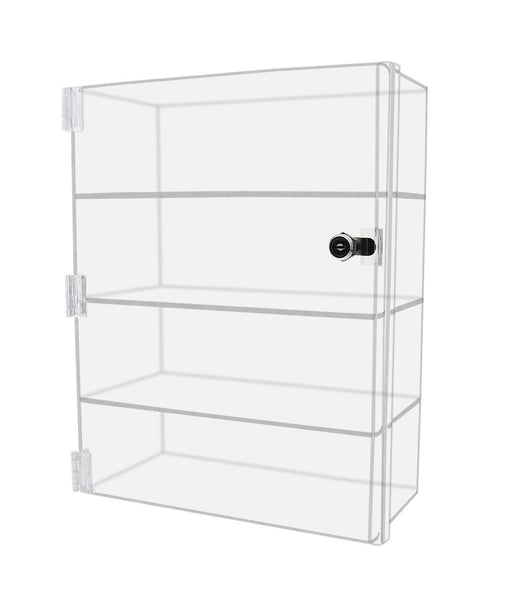 Amazon best marketing holders acrylic lucite countertop display case showcase box cabinet 12w x 7d x 16h bakery pastry bread cabint or collectibles