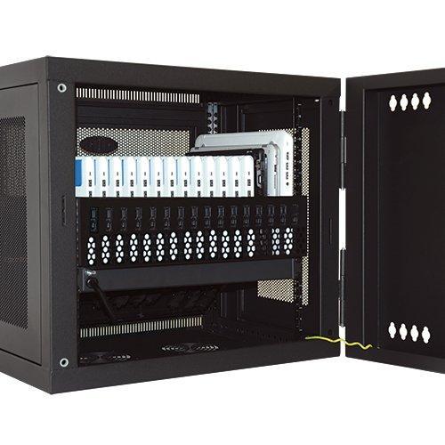 Budget tripp lite 16 port ac charging storage station cabinet for ipad android tablets 15 5 depth wall mount cart options cs16ac
