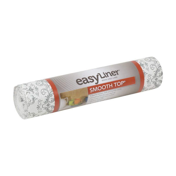 Amazon duck smooth top easy liner shelf liner top cabinet multipack 6 rolls each 12 width 10 length grey damask fð¾ur ñ€ð°ñ�k
