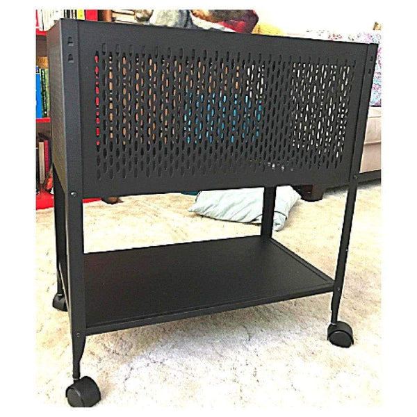 Amazon best hanging file folder cart on wheels filing rolling storage organizer cabinet letter heavy duty steel open top ebook