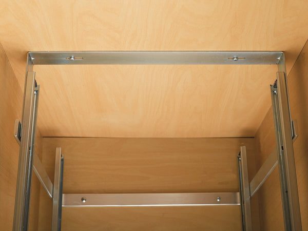 Exclusive rev a shelf 5wb2 0918 cr base cabinet pullout 2 tier wire basket reduced depth sink base accessories 9 w x 18 d inches
