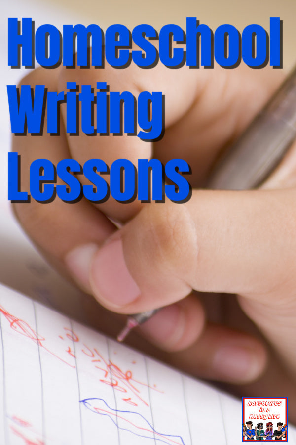 Homeschool writing lessons