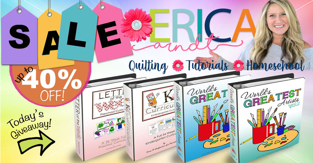 Day 2: Annual Sale & Giveaways!