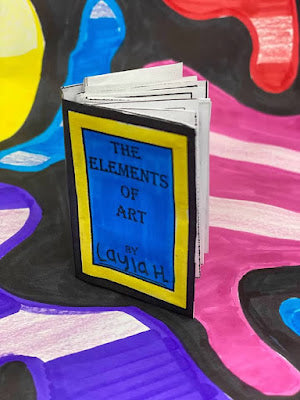 Elements of Art and Principles of Design - Mini Books (Substitute Lesson)