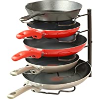 SimpleHouseware Pan and Pot Lid Organizer Rack Holder only $14.87