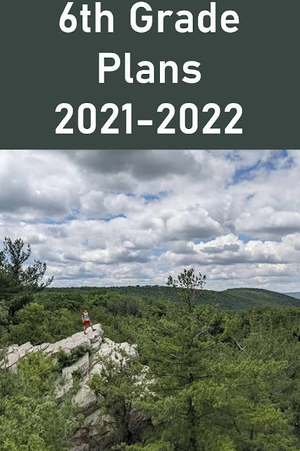 Recap and Review Sixth Grade Charlotte Mason Homeschool Plans 2021-2022