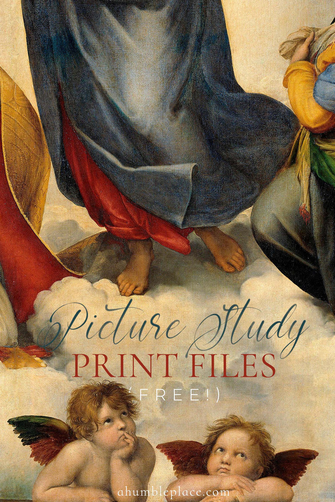 2022-2023 AmblesideOnline Picture Study Art Print Files Free Download!