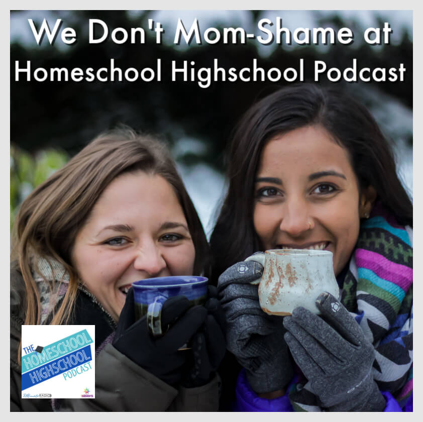 We Don’t Mom-Shame at Homeschool Highschool Podcast- Special Replay