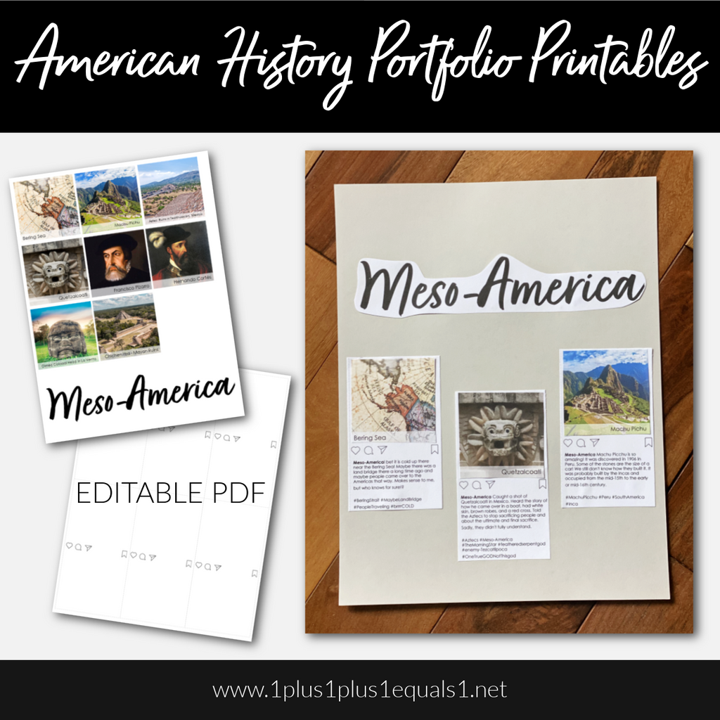 Free Homeschool History Printables