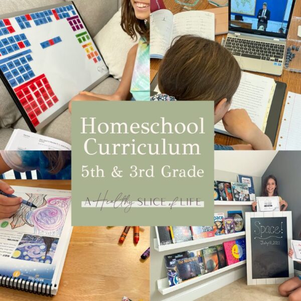 Homeschool Curriculum: 5th Grade & 3rd Grade