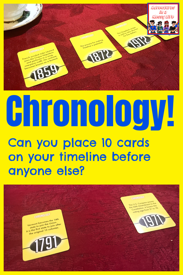 Chronology Game review