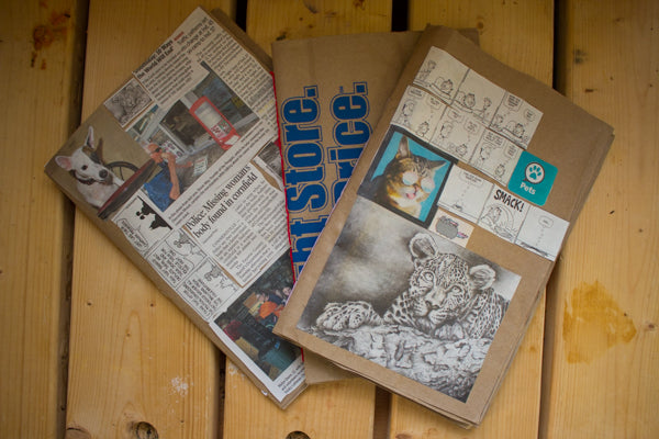 How to Make a Brown Paper Bag Journal