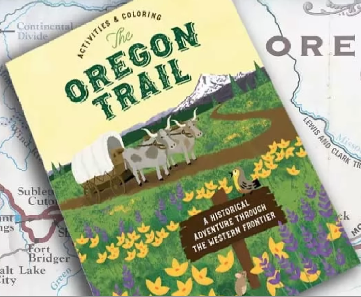 FREE Oregon Trail Activity and Coloring Book!