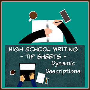 High School Writing Tip Sheets - Dynamic Descriptions