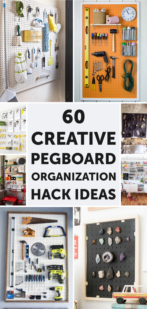 60 Creative Pegboard Organization Hack Ideas