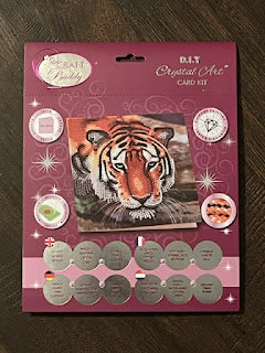 Timberdoodle’s Tiger Crystal Art Card Kit Review