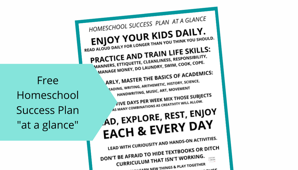 How to Homeschool- A Refrigerator Plan