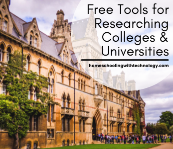 Free Tools for Researching Colleges and Universities