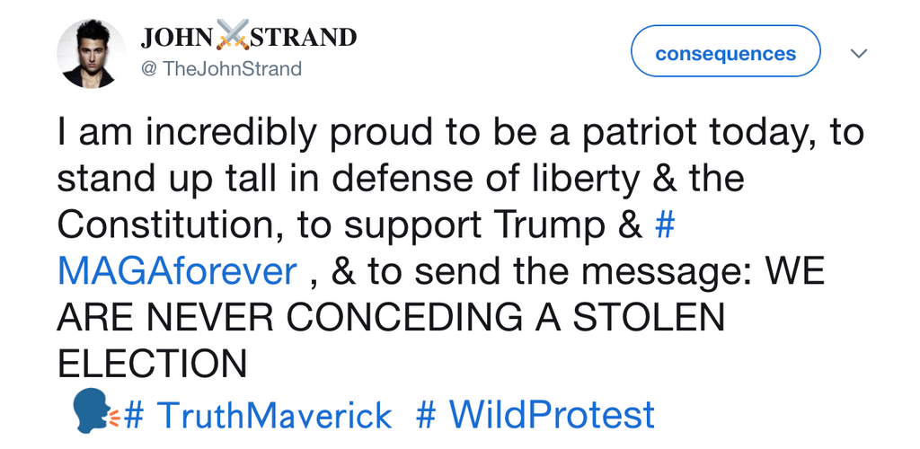 A Jury Just Found the Insurrectionist Underwear Model Guilty On All Charges