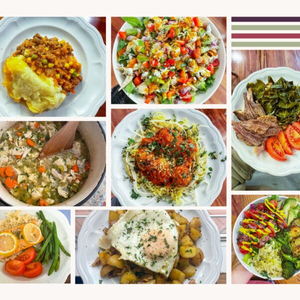 January Weekly Meal Plan #1