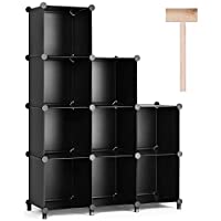 Puroma Cube Storage Organizer 9-Cube Closet Storage Shelves only $27.29