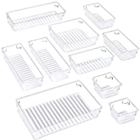 10-Piece Puroma Desk Drawer Organizer Trays only $14.44