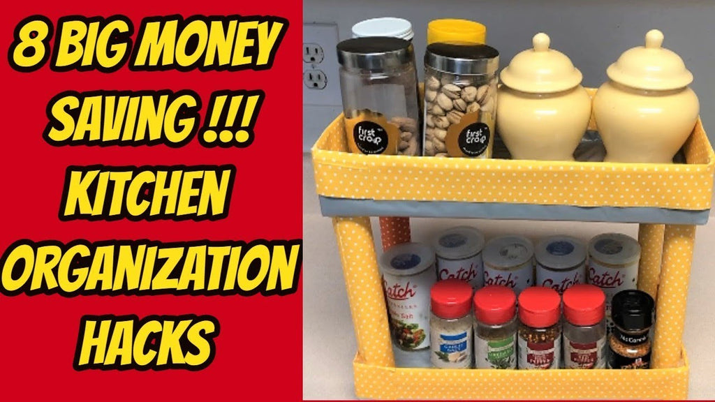 In this video I m sharing 8 amazing , unique kitchen organizer without spending money(no cost).DIY KITCHEN ORGANIZATION tips.MONEY SAVING KITCHEN ...