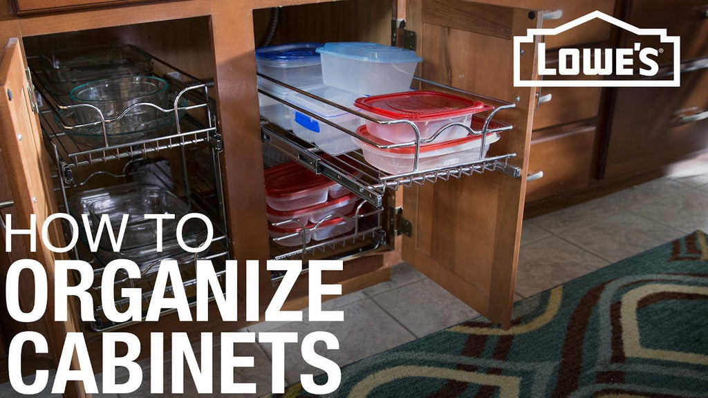 How to Install Cabinet Organizers by Lowe's Home Improvement (5 years ago)