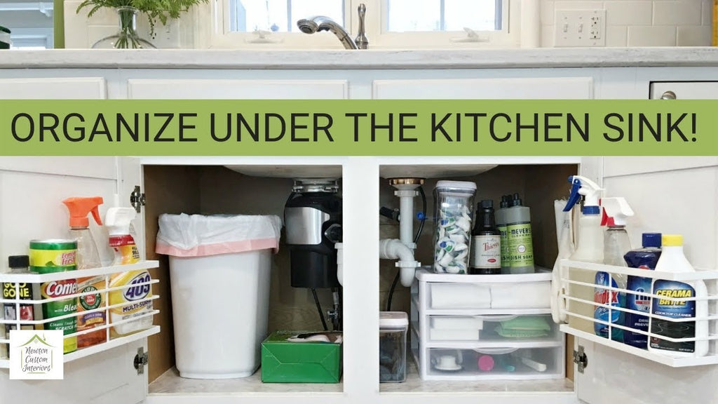 Learn how to organize under kitchen sink cabinet, which I think is one of the hardest areas to organize! By adding two or three organization products, you can ...