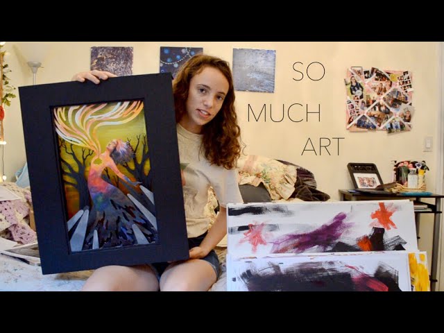 Much of the art in this video is for sale! Email me if you are interested: thatoneartistd@yahoo.com Another art video for you all! In this video I'll be showing you all ...