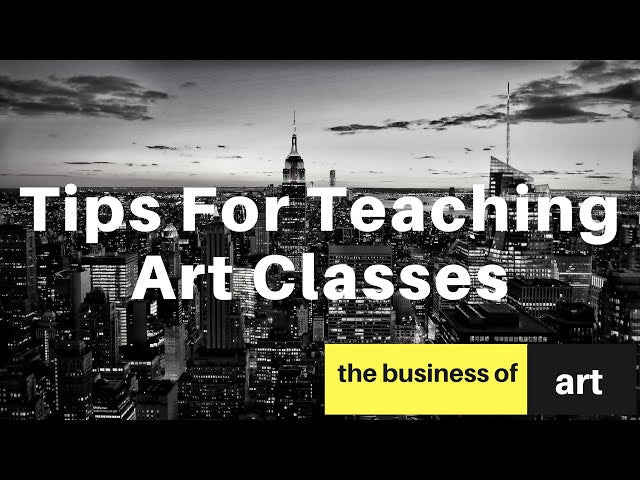 Here are some tips for teaching various kinds of art classes! Let me know if you have any questions :) New videos uploaded EVERY Monday and Friday!