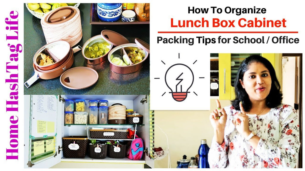 Here I have shared how and why I have organized one kitchen cabinet to pack lunch box or Snacks box
