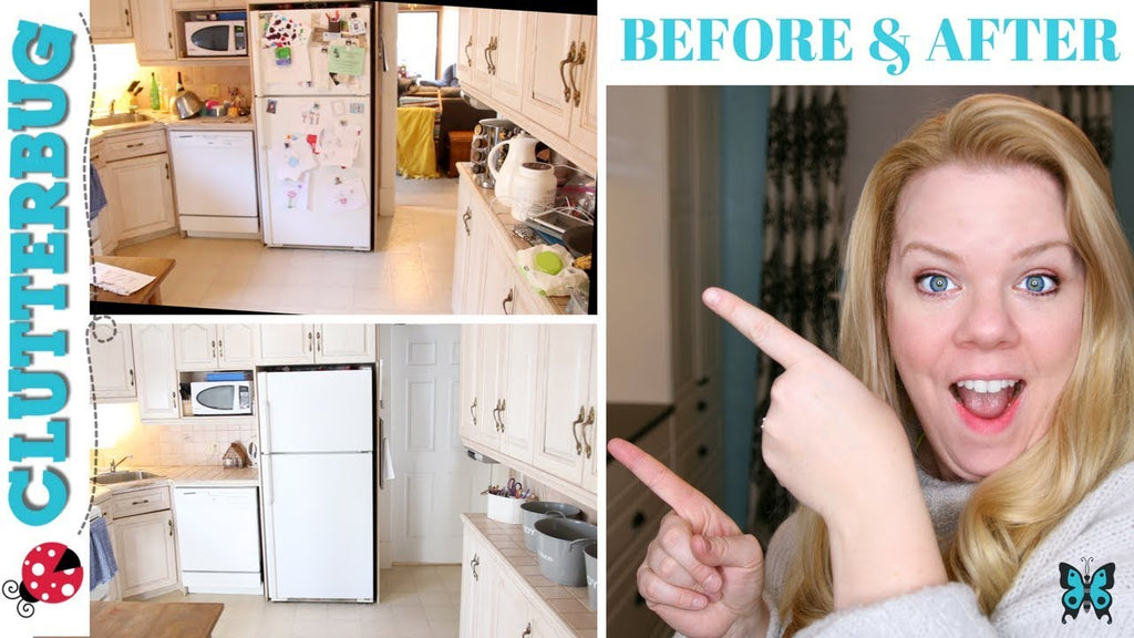 How to Organize a Messy Kitchen - Before and After Kitchen Organization by ClutterBug (3 years ago)