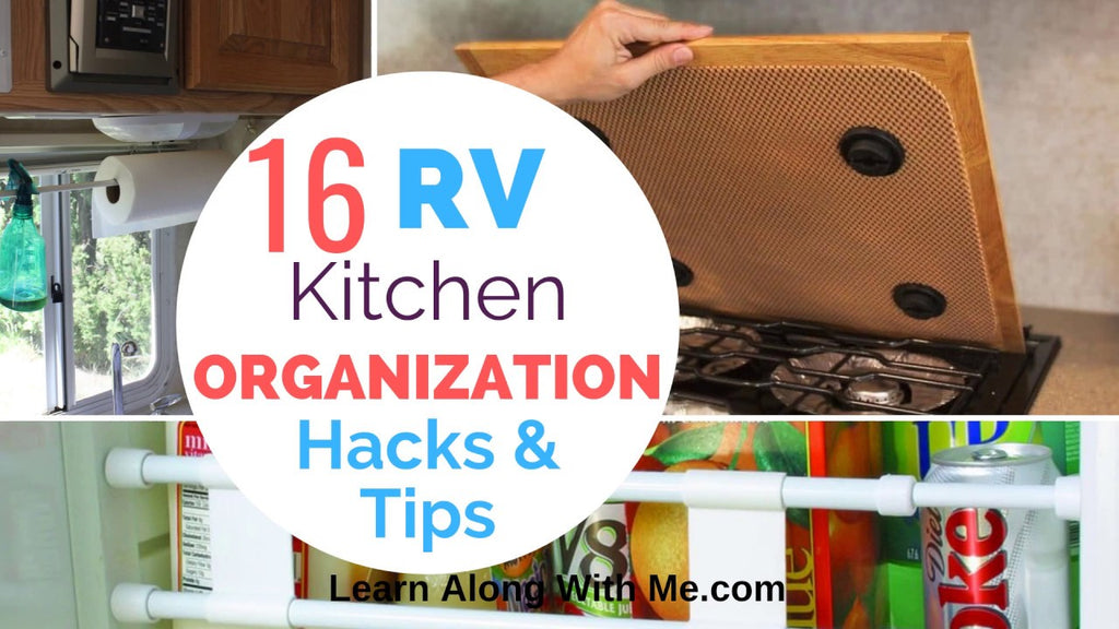 Want some RV Kitchen Organization hacks? (yes please) by LearnAlongWithMe Videos (1 year ago)