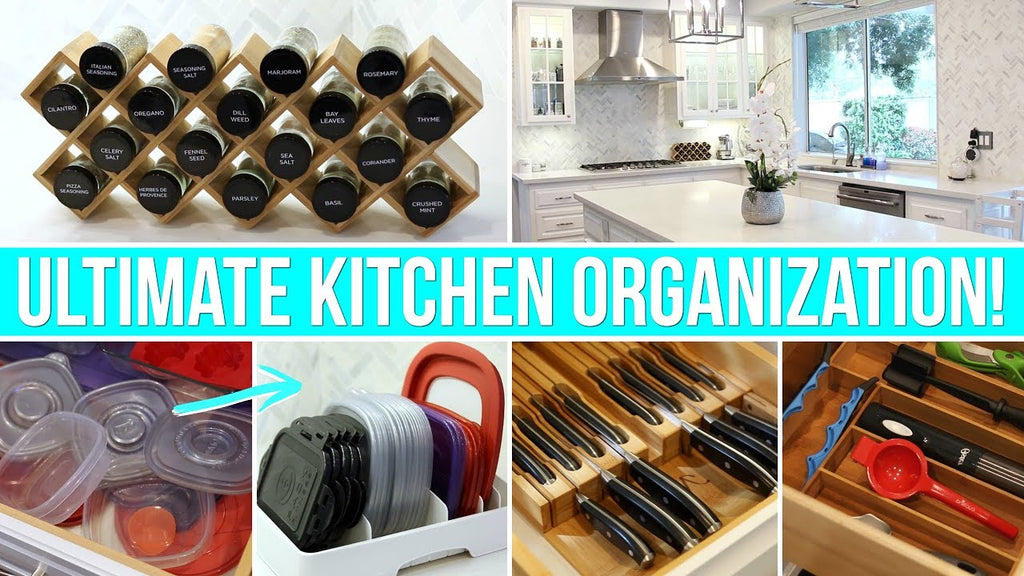 15 KITCHEN ORGANIZATION HACKS YOU NEED TO KNOW! by Brittany Vasseur (1 year ago)