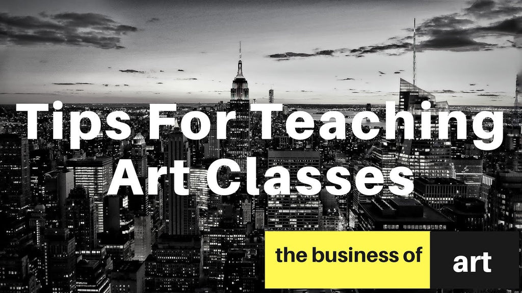 Here are some tips for teaching various kinds of art classes! Let me know if you have any questions :) New videos uploaded EVERY Monday and Friday!