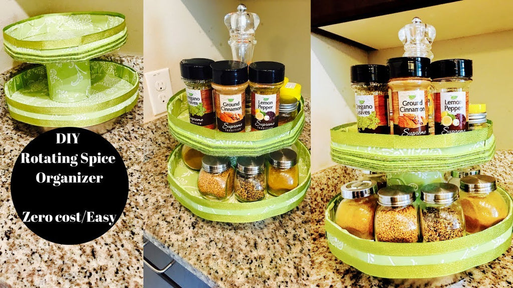DIY Foamboard Rotating Spice Organizer- Kitchen Organization IPantry OrganizationI Reallife Realhome by Reallife Realhome (3 years ago)