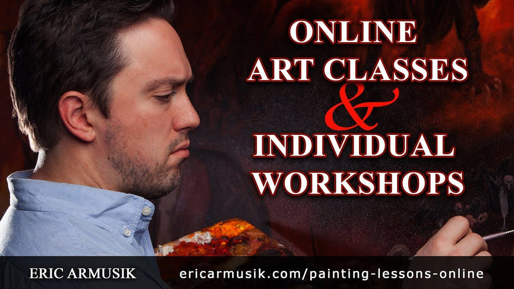 Online art classes for beginners and individual art workshops from artist Eric Armusik