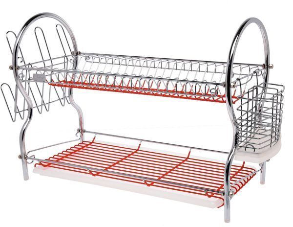 Hot Red Dish Rack