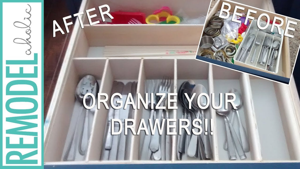 DIY Kitchen Drawer Organizer; Easy Woodworking Project by Remodelaholic (3 years ago)