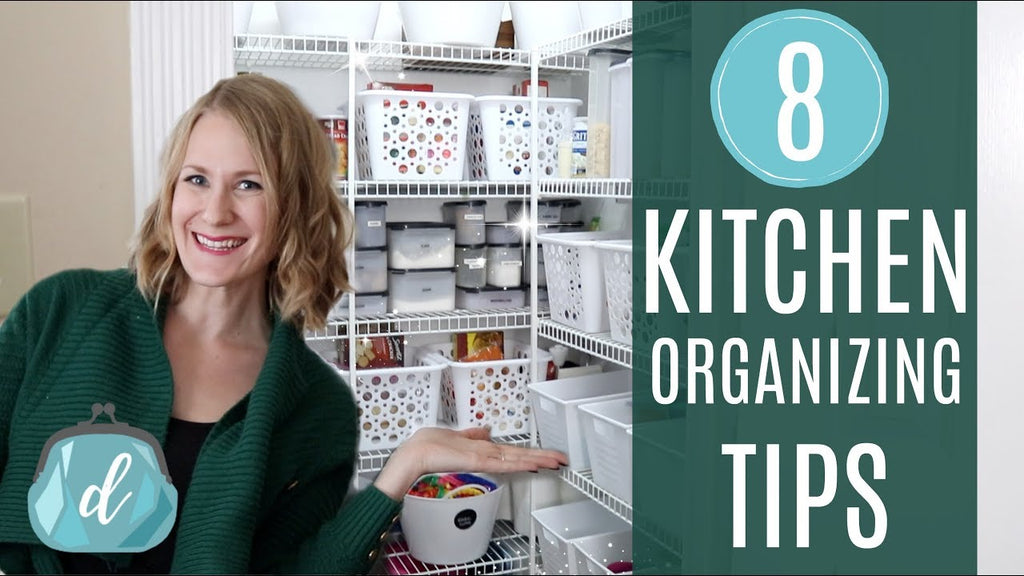 CREATIVE KITCHEN ORGANIZING IDEAS! 💙 Dollar Tree, Pantry, DIY Mudroom, Meal Planning, & More! by Do It On A Dime (3 years ago)