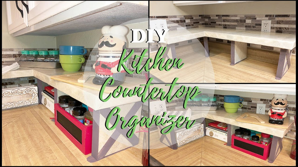 DIY KITCHEN COUNTERTOP ORGANIZER by Araceli Chan DIY (2 years ago)