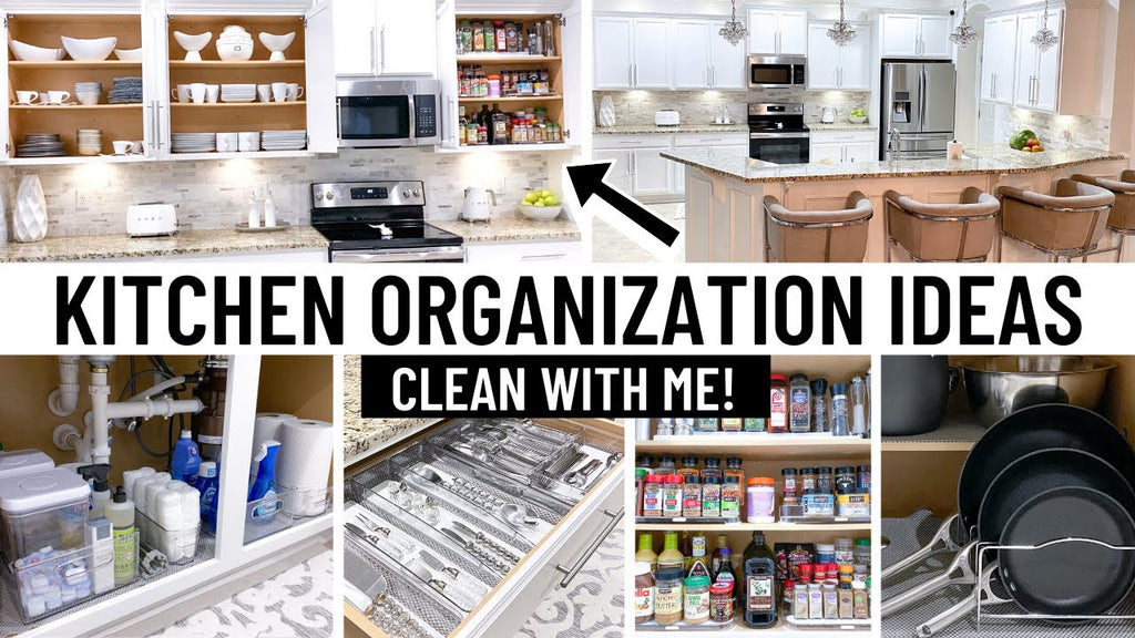 KITCHEN ORGANIZATION IDEAS! | Dollar Tree DIY | Clean Organize With Me 2020 by LGQUEEN Home Decor (11 months ago)