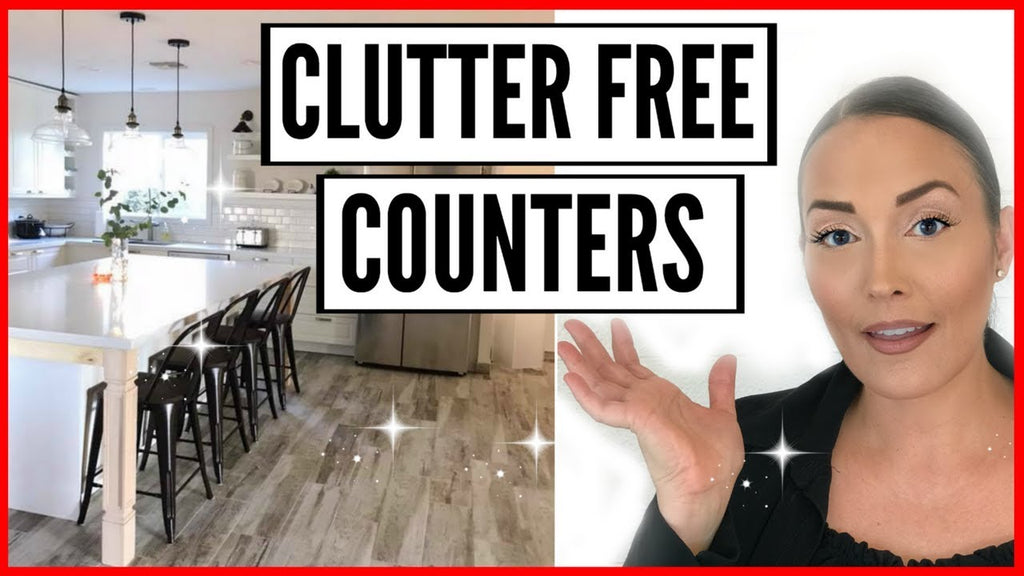 HEY YOU!!! this video is ALL about how I keep my counters clear and clutter free and how to organize kitchen cabinets in order to keep the kitchen looking more ...