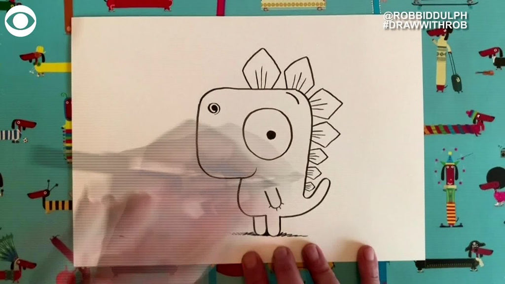 Rob Biddulph, a London-based author and illustrator, held online art classes for kids stuck at home during the COVID-19 pandemic