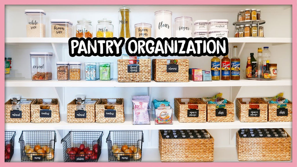 PANTRY GOALS! Shop & Organize With Me! by RAVEN ELYSE (1 year ago)