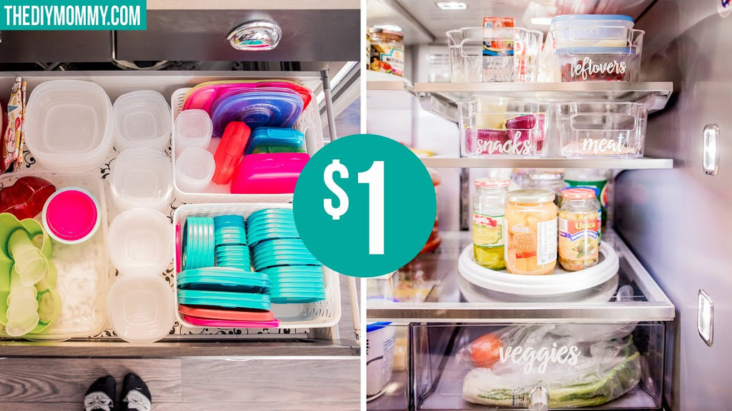 DOLLAR STORE KITCHEN ORGANIZATION | DIY & Decor Challenge by The DIY Mommy (2 years ago)