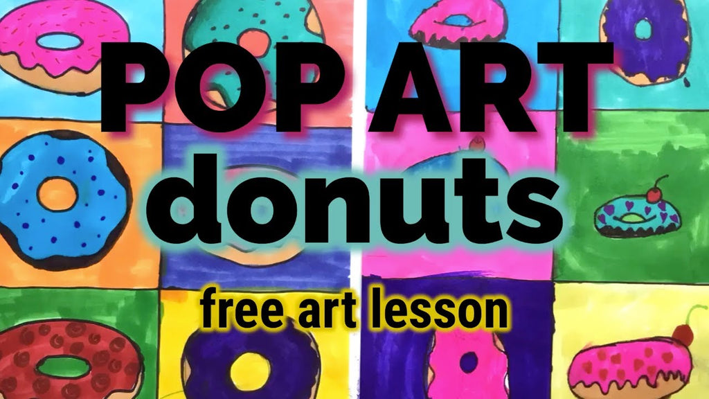 Tune in to our daily FREE art lessons for kids (and adults) with projects for a wide age range