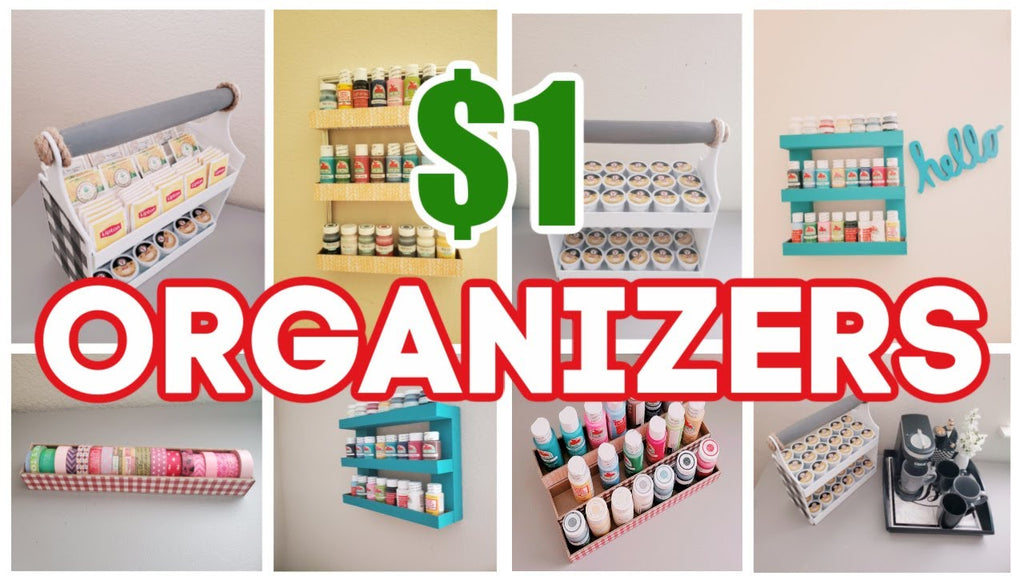 7 DOLLAR TREE DIY ORGANIZATION IDEAS & EASY HACKS ~ MULTIPURPOSE ~ CRAFT ROOM ~ KITCHEN ~ PANTRY by LifeAt50&Beyond DIY (7 months ago)