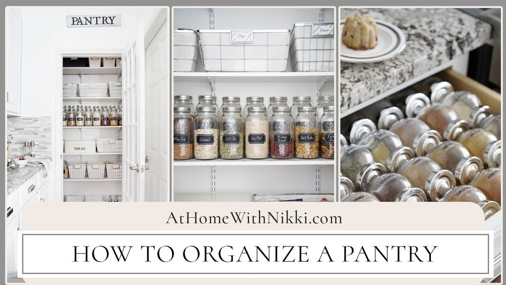 TIPS | Organizing a Pantry by AtHomeWithNikki (5 years ago)